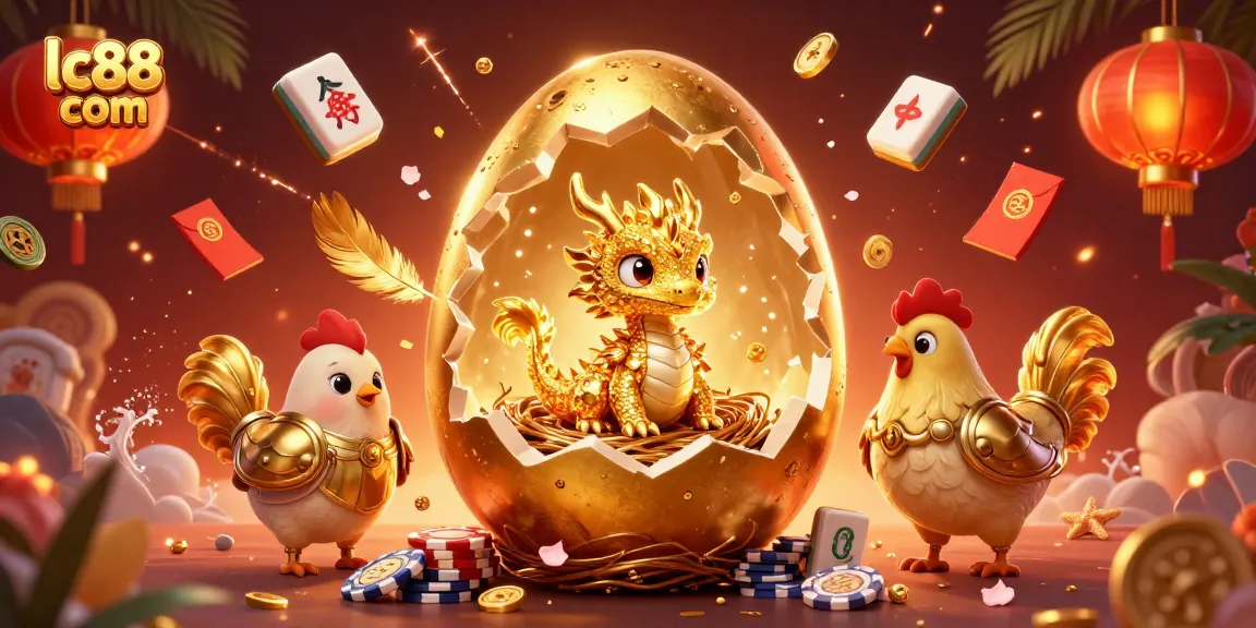 Experience the excitement of lc88 com with this vibrant 3D casino illustration showcasing dynamic gaming elements.