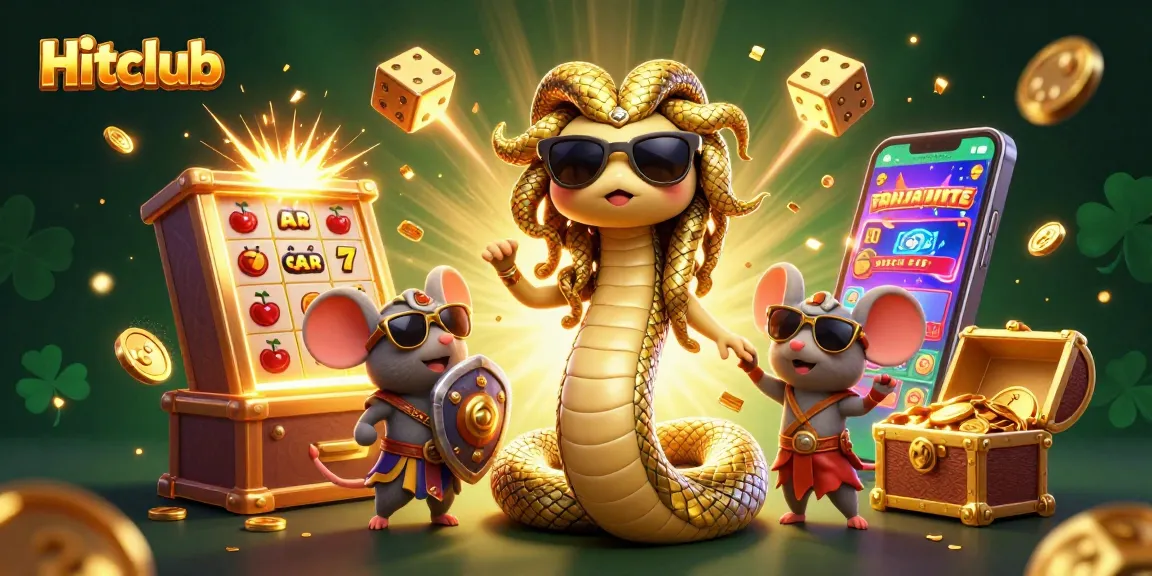 Hitclub offers an exciting gaming experience with vibrant jackpot slots and dynamic characters.