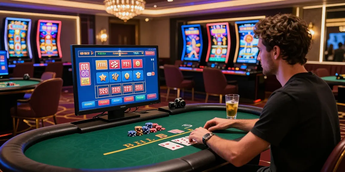 Experience immersive live gaming with 88M's high-tech casino interface showcasing vibrant slot games and engaging interfaces.