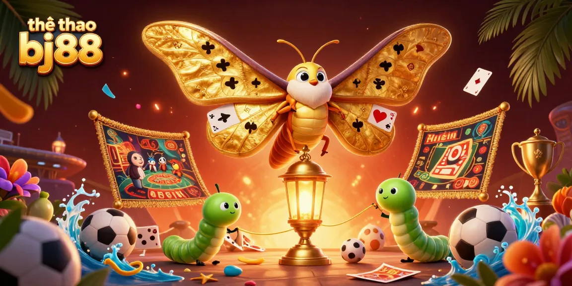 Engage in thể thao bj88 with colorful sports elements and dynamic betting scenes.