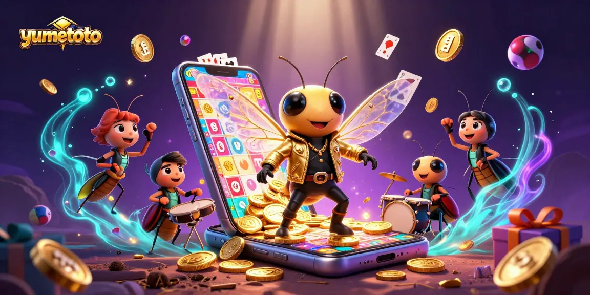 Play exciting lottery games with yumetoto and burst into action with golden coins and colorful game elements!