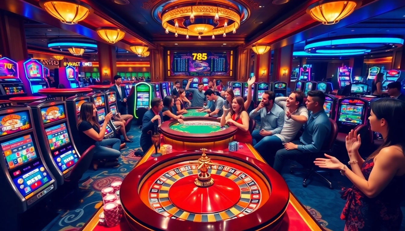 Experience the thrill of the casino with website 789f, featuring exciting games and vibrant visuals.